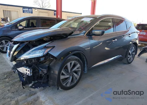 2020 Nissan Murano Sl Intelligent Awd from USA, damaged, VIN 5N1AZ2CS2LN134434